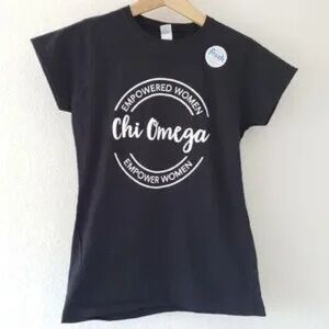 Omega Black Empowered Women Tee